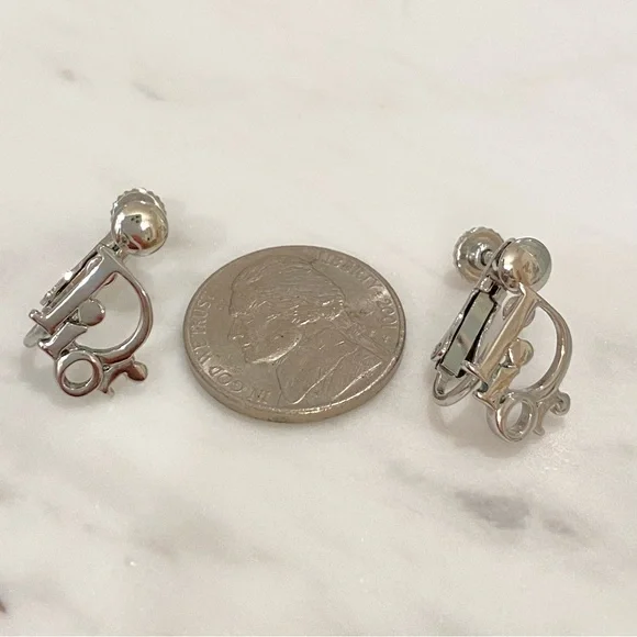 DIOR SILVER EARRINGS❤️ - Picture 6 of 6